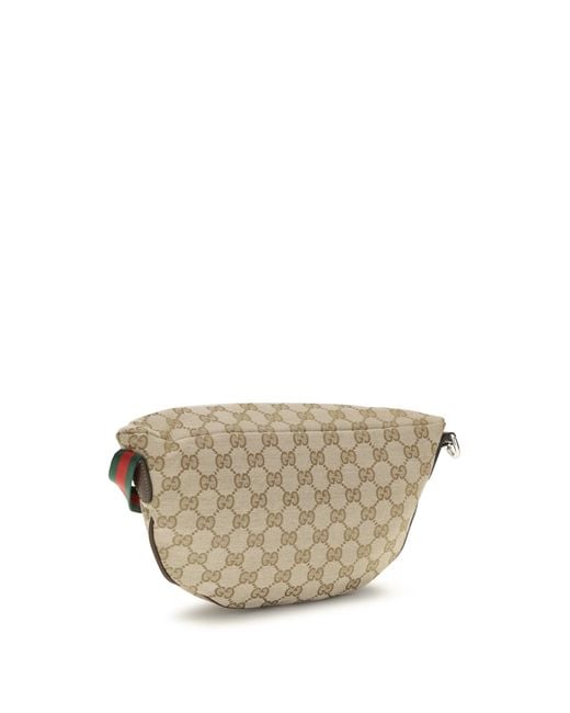 Gucci Natural Small Tag Shoulder Bag for men