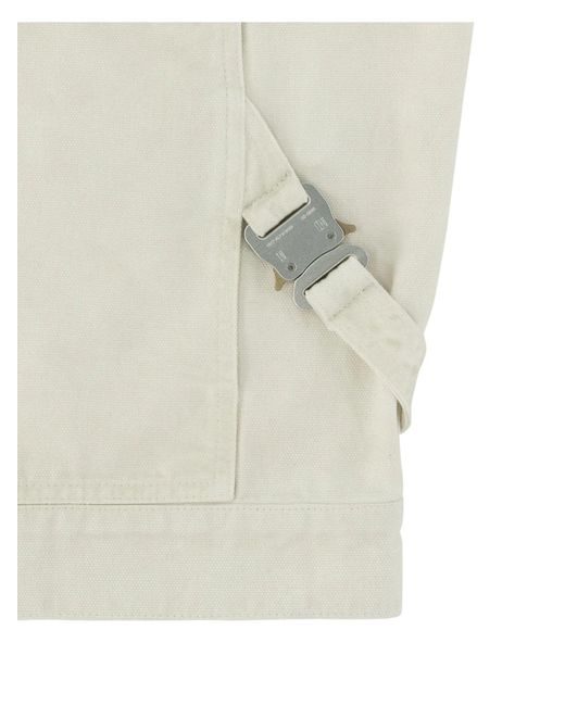 1017 ALYX 9SM Gray Lightweight Canvas Jacket for men