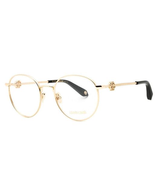 Roberto Cavalli Metallic Frame And Lens Eyeglasses
