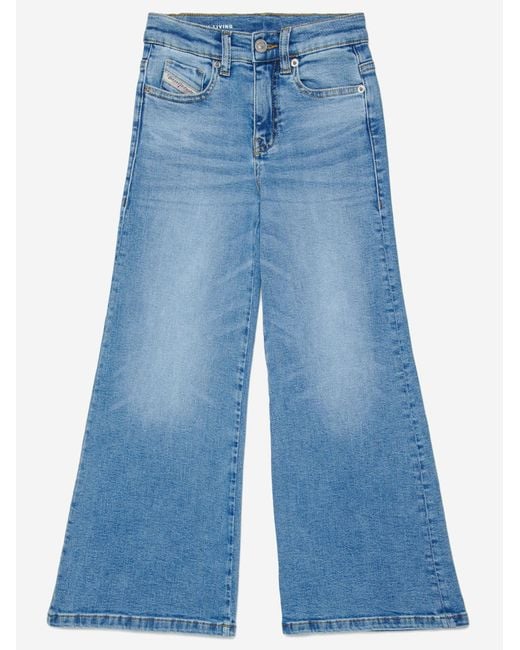 DIESEL Blue Stretch Cotton Jeans