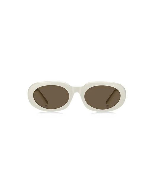 Marc Jacobs White Sunglasses Acetate Eyewear