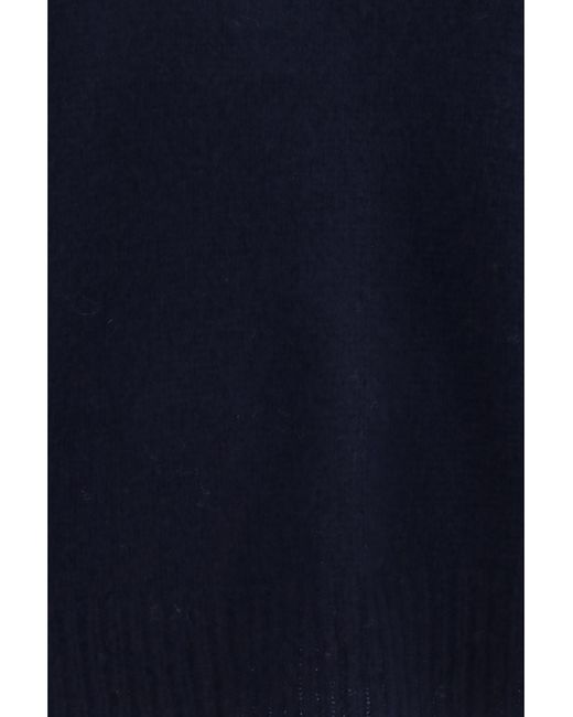 Lisa Yang Blue Lova Sweater Kashmir/Capra Hircus; Silk
