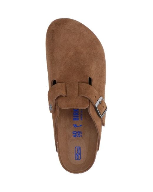 Birkenstock Brown Mules Boston