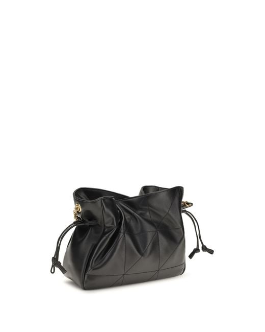 Saint Laurent Black Pouch Jamie Lambskin Shoulder Bags