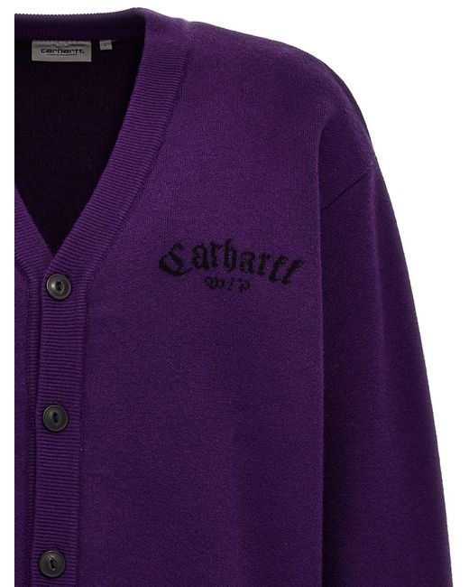 Carhartt Purple Onyx Sweater, Cardigans for men
