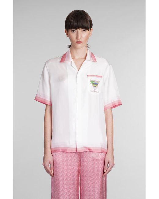 Casablancabrand Pink Shirt