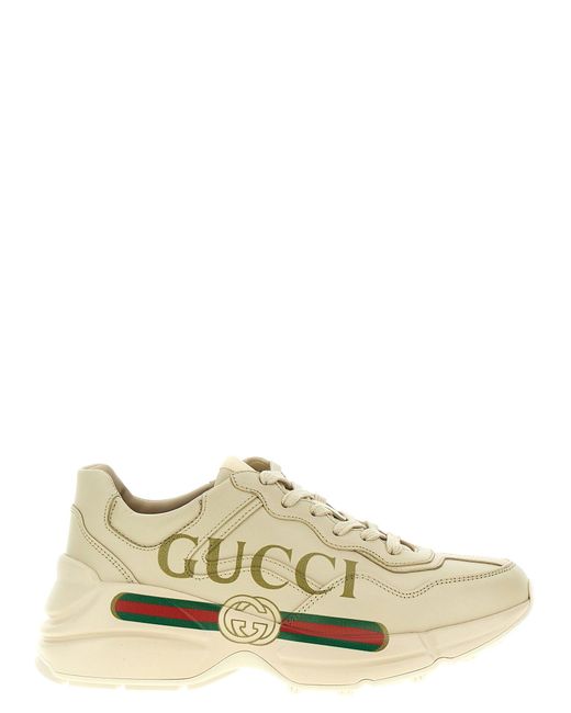 Gucci Metallic Rhyton Sneaker