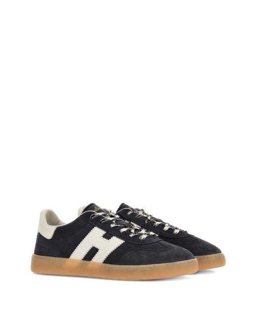 Hogan Blue Cool Leather Sneakers for men