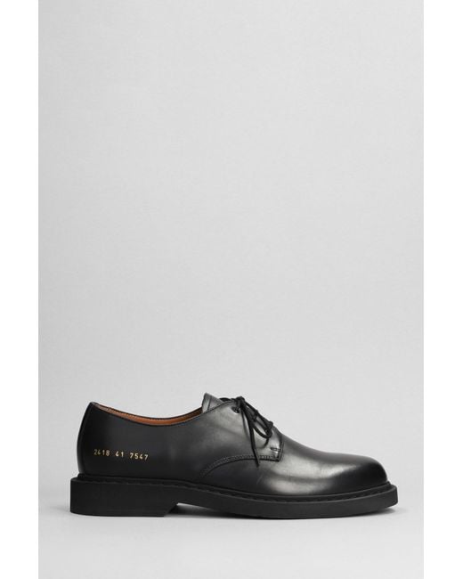 Common Projects Gray Lace Up Shoes for men