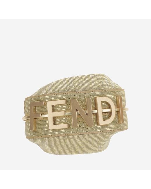 Fendi Metallic Mini Leather Shoulder Bag Graphy
