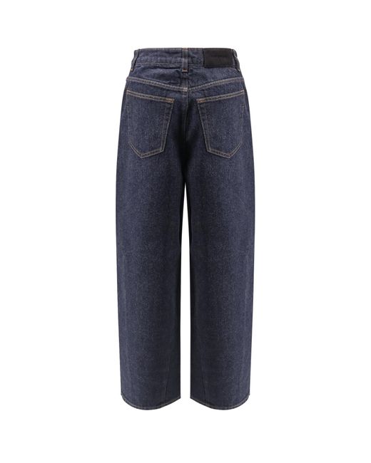 Givenchy Twisted Dark Denim Jeans in Blue | Lyst UK