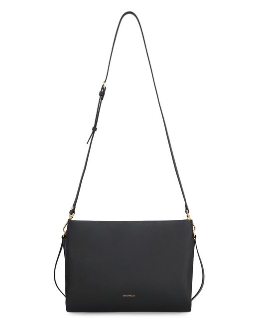 Coccinelle Black Boheme Leather Handbag