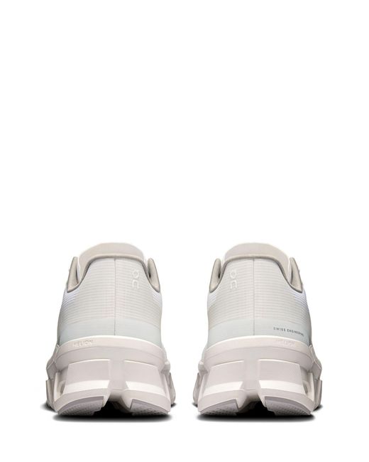 On Shoes White Trainers Cloudmonster Void Recycled Polyester for men
