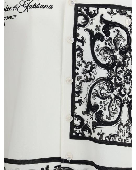 Dolce & Gabbana Gray Shirts for men