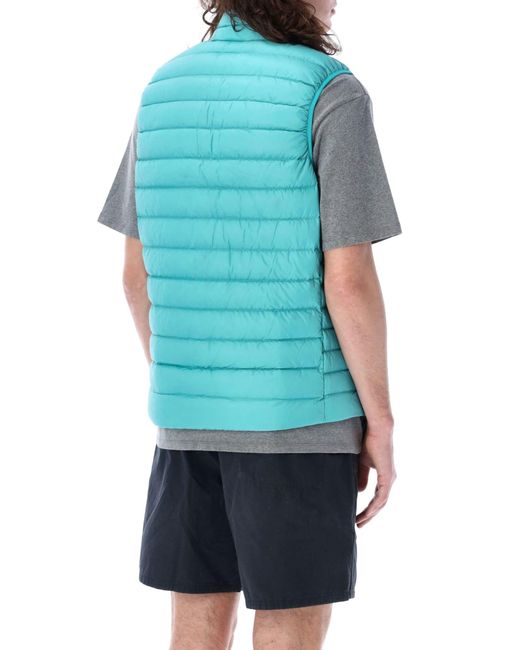 Patagonia Blue Down Sweater Vest for men