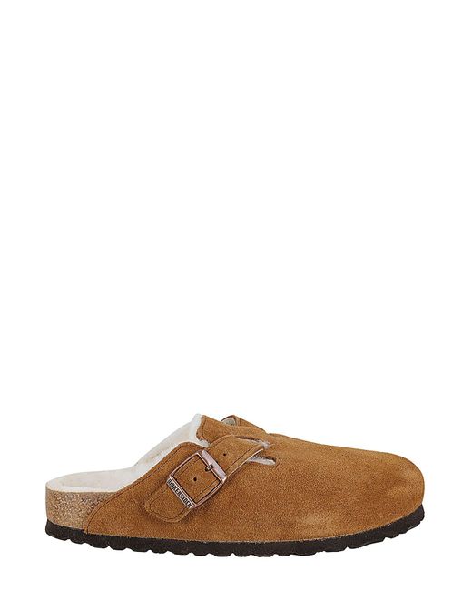 Birkenstock Brown Boston Shearling