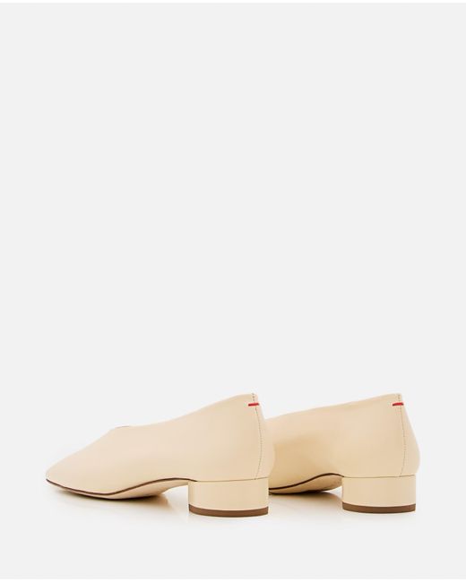 Aeyde Natural Delia Nappa Leather Pump