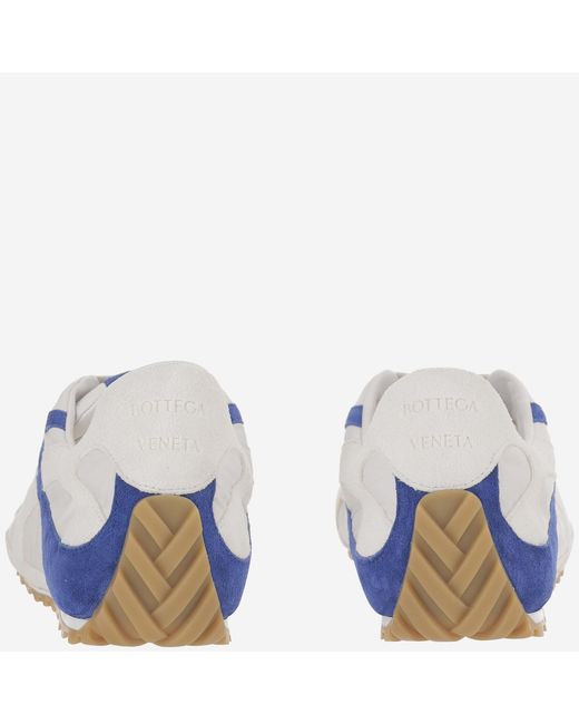 Bottega Veneta White Leather Sneakers Trainers for men