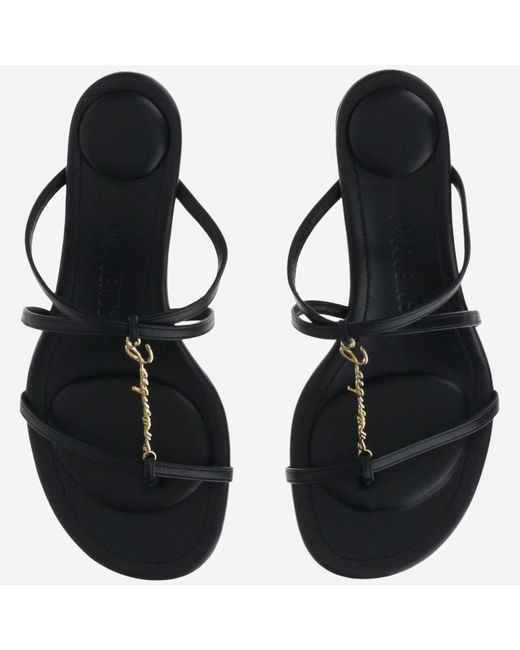 Jacquemus Black Sandals