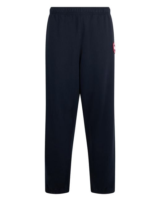 Canada Goose Blue Joggers Cotton Track Pants for men
