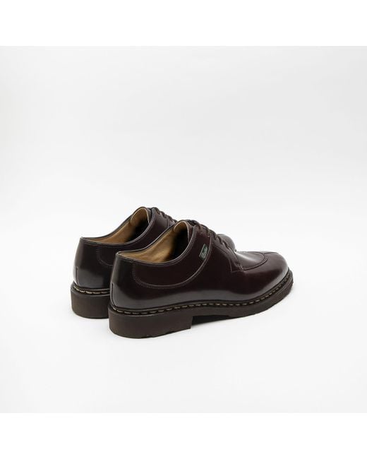 Paraboot Black Burgundy Cordovan Shoe for men