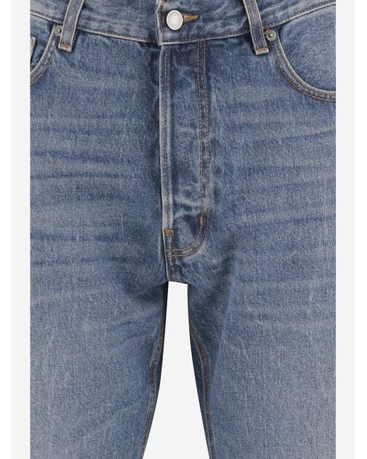 Haikure Blue Cotton Jeans For for men