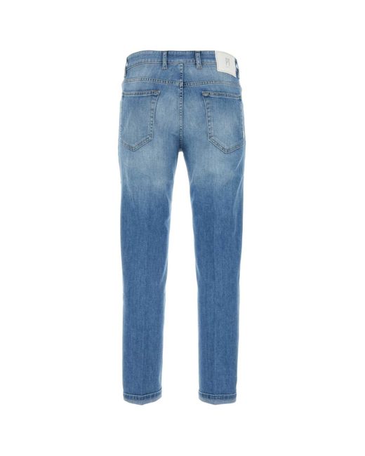 PT01 Blue Stretch Denim Reggae Jeans for men
