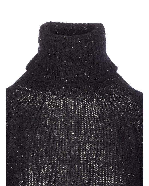 Roberto Collina Blue Cut Out Sweater