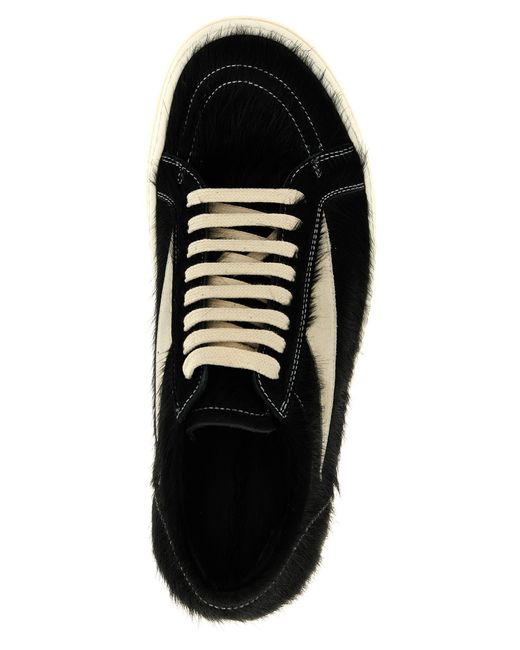 Rick Owens Black Vintage Low-top Sneakers for men