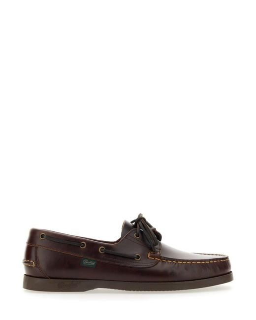 Paraboot Brown "barth" Moccasin for men