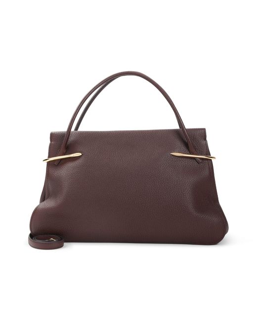 Givenchy Brown Pinch Large Calf Leather Shoulder Bag