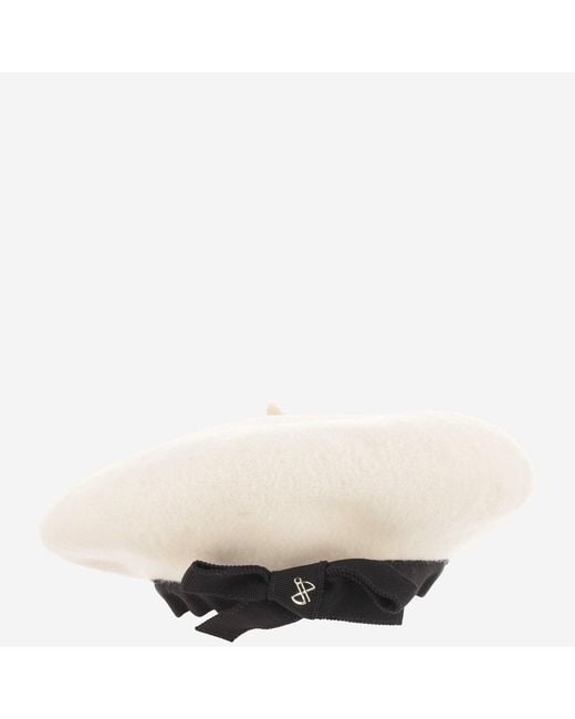 Patou Natural Hat, Wool