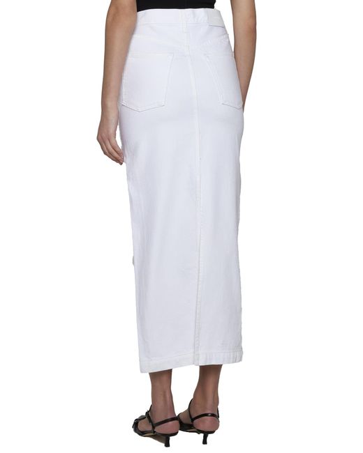 Wardrobe NYC White Skirt