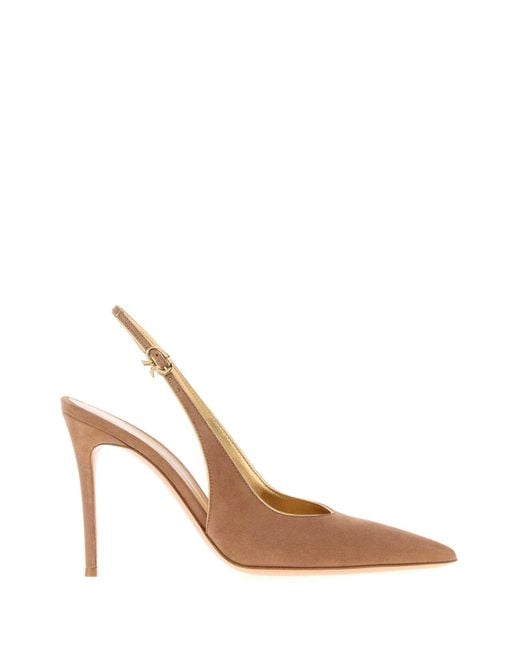 Gianvito Rossi Brown Heeled Shoes