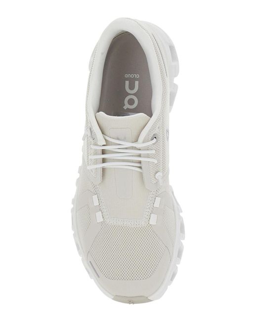 On Shoes White Sneakers Cloud 6 Trainers