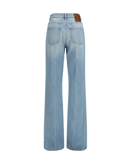 Valentino Blue Cotton Jeans