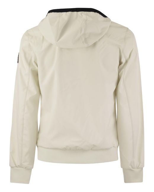 Woolrich Natural Softshell Jacket for men
