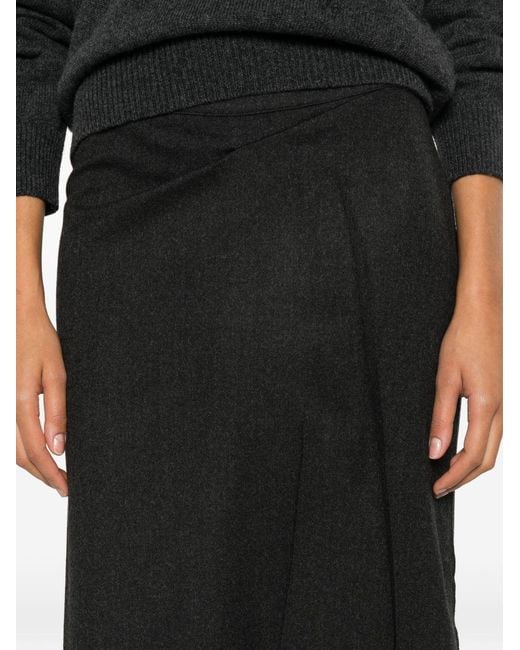 Victoria Beckham Multicolor Pressed Midi Skirt