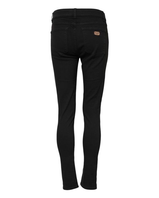 Dolce & Gabbana Black Slim Fit Denim Jeans