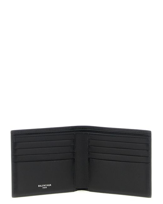 Balenciaga Black 'Passport' Wallet for men