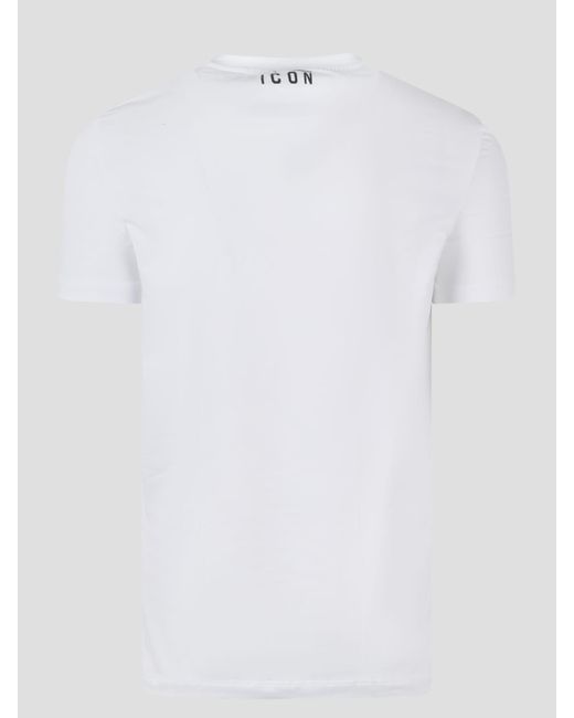 DSquared² Be Icon Underwear T-shirt in White for Men | Lyst