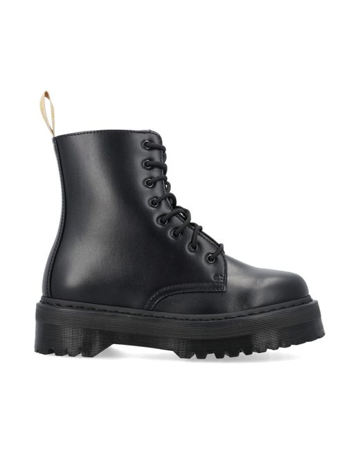 Dr martens platform vegan black top