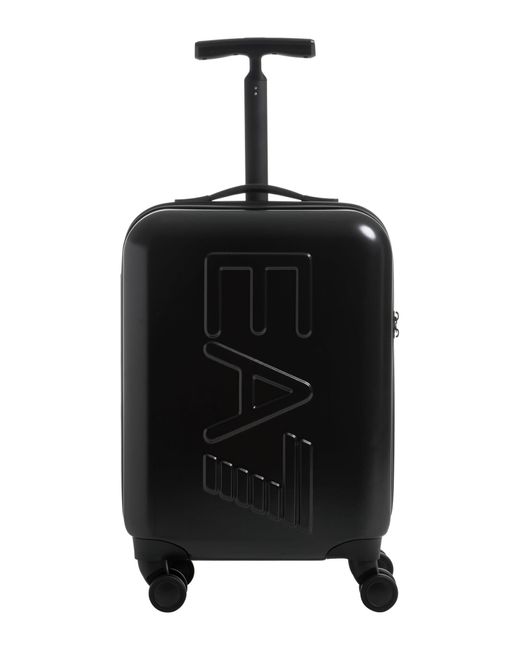 EA7 Black Suitcase for men