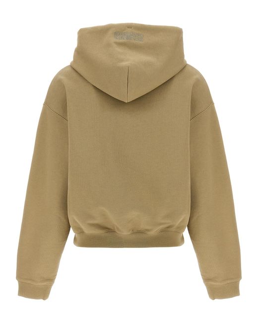 Vetements Natural 'Oval Logo' Hoodie