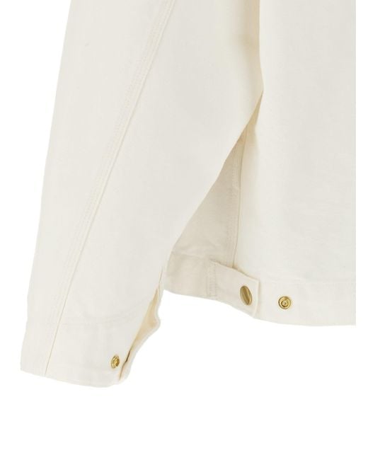 Carhartt White 'Og Detroit' Jacket for men