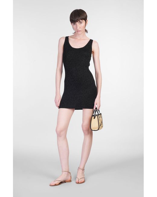 Mc2 Saint Barth Black Kieran Mini Dress
