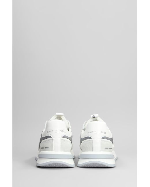 Philippe Model White Olympique Low Sneakers for men