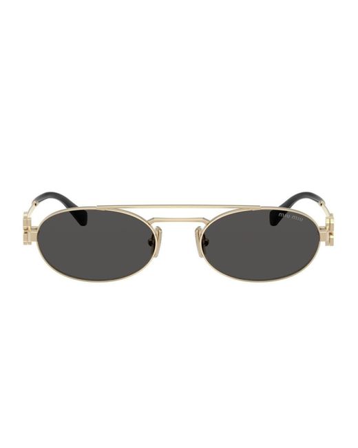 Miu Miu Metallic 0Mu 54Zs Sunglasses