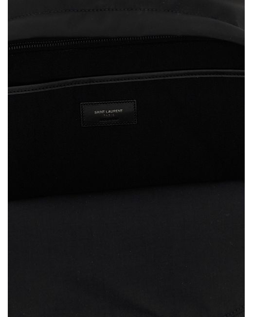 Saint Laurent Black 'City' Backpack for men