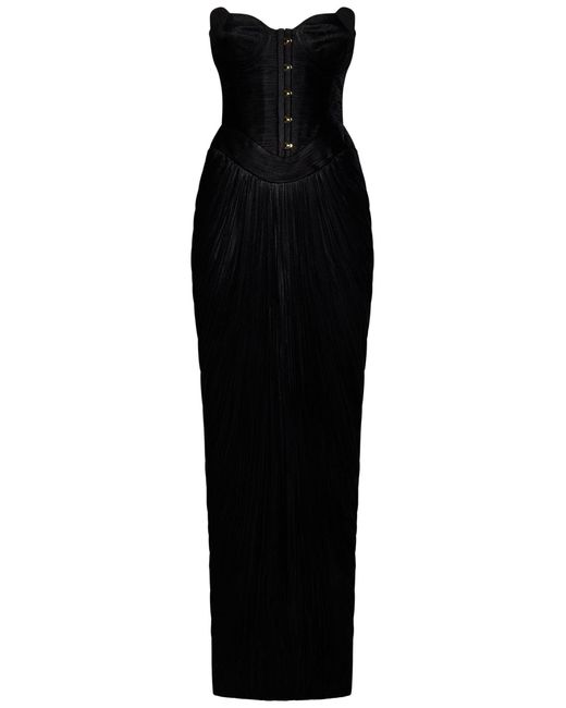 Maria Lucia Hohan Black Hailey Long Dress